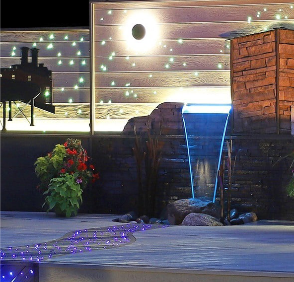 Outdoor Waterfall Feature